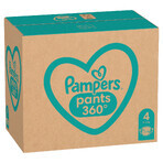 Pampers Pants, couches-culottes, Maxi, taille 4, 9-15 kg, 176 pièces EMBALLAGE DEFECTUEUX