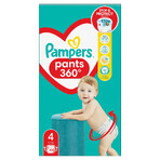 Pampers Pants, culottes-couches, taille 4, 9-15 kg, 108 pièces EMBALLAGE BRISÉ