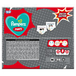 Pampers Pants, couches, Justice League, taille 5, 12-17 kg, 66 pièces SHORT DATE