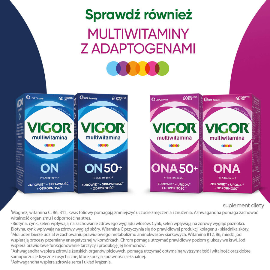 Vigor Multivitamine Ona, 60 tabletten BEPERKTE VERPAKKING