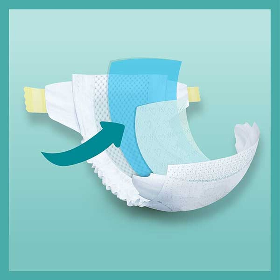 Pampers Active Baby, couches, taille 2, 4-8 kg, 3 x 76 pcs EMBALLAGE BRISÉ