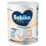 Bebiko Pro+ 3 Nutriflor Pro+, leche modificada, más de 1 año, 700 g FECHA CORTA