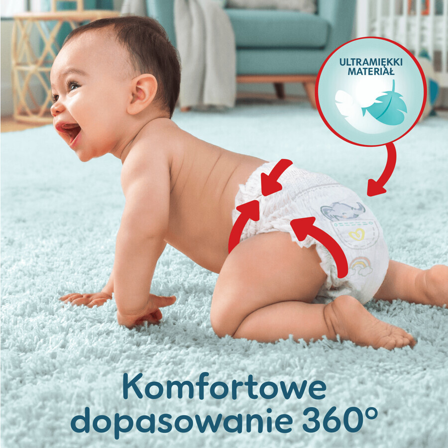 Pampers Premium Care Pants, couches, taille 3, 6-11 kg, 144 unités EMBALLAGE DEFECTUEUX