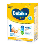 Bebiko 1 Leche infantil Nutriflor Expert, desde el nacimiento, 600 g PAQUETE DEFECTUADO