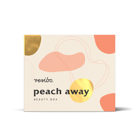 Resibo Peach Away Set, Gesichtsreinigungsgel, 125 ml + Make-up-Entferner Lotion, 100 ml SHORT DATE