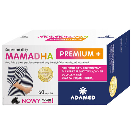 MamaDHA Premium+, 60 gélules EMBALLAGE DEFECTUEUX