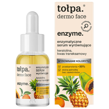 Tolpa Dermo Face Enzyme, Enzymatisch egaliserend serum, 30 ml KORTE SLUITING