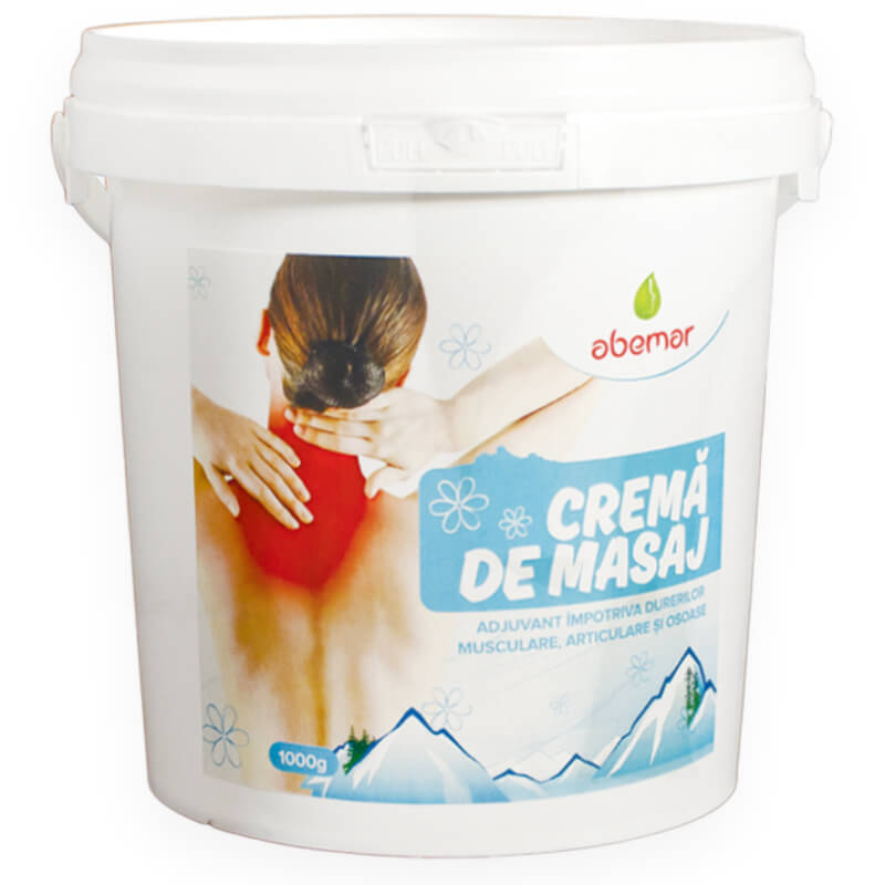 Crema de masaj, 1000 ml, Abemar Med