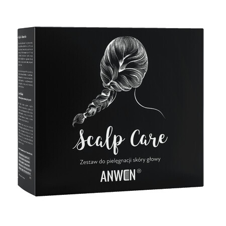 Anwen Scalp Care, Kit de îngrijire a scalpului, ser, 150ml + frecare, 150ml SHORT DATE