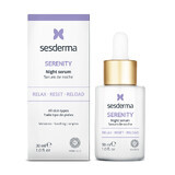 Sesderma Serenity, liposoom gezichtsserum voor de nacht, 30 ml KORTE SLUITING