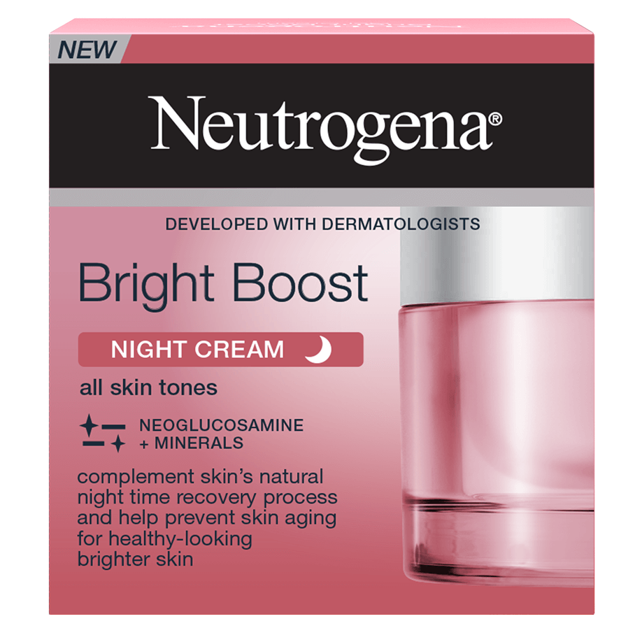 Crema de noapte Bright Boost, 50 ml, Neutrogena Frumusete-si-ingrijire 2022