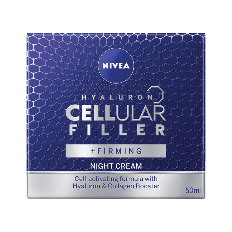 nivea cellular filler 3 in 1 cushion Crema de noapte Cellular Filler Firming, 50 ml, Nivea