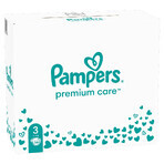 Pampers Premium Care, couches taille 3, 6-10 kg, 200 PAQUETS DÉFAILLÉS