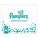 Pampers Premium Care, couches, taille 4, 9-14 kg, 174 pièces EMBALLAGE DEFECTUEUX