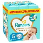 Pampers Premium Care, couches, taille 5, 11-16 kg, 148 EMBALLAGES DÉFECTUEUX