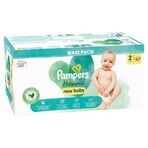 Pampers Harmonie, couches taille 2, 4-8 kg, 96 pcs EMBALLAGE DEFECTUEUX