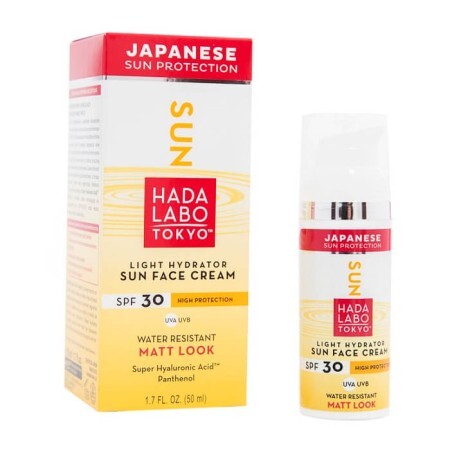 Crema de protectie solara pentru fata cu SPF 30, 50 ml, Hada Labo Tokyo