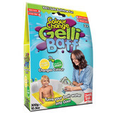 Zimpli Kids Gelli Baff Colour Change, poudre de bain magique, jaune cosmique, à partir de 3 ans, 300 g EMBALLAGE ENDOMMAGÉ