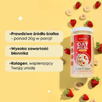 Supersonic, fulgi de ovăz instant proteici cu colagen, aromă de banane și căpșuni, 660 g SHORT DATE