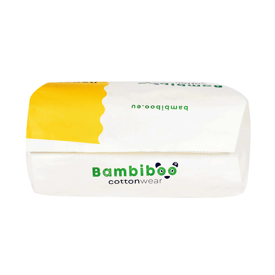 Bambiboo Cottonwear, couches jetables en coton biologique, Maxi, taille 4, 9-14 kg, 28 pièces