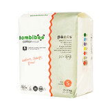 Bambiboo Cottonwear, scutece de unică folosință din bumbac organic, Junior, mărimea 5, 12-17 kg, 20 buc