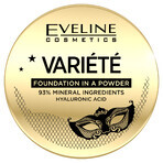 Eveline Cosmetics Variete, minerale poederfoundation, nr. 01 licht, 8 g