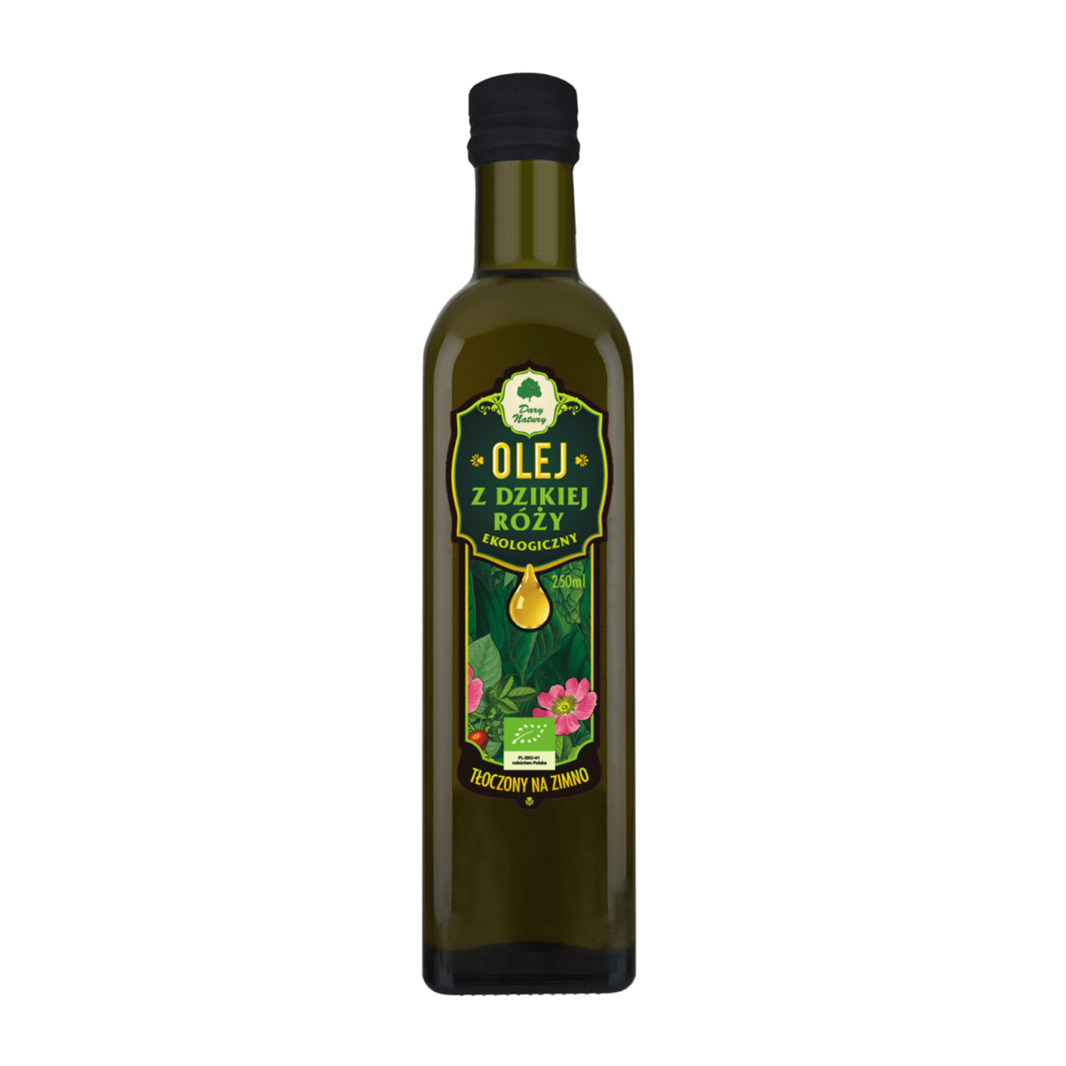 Dary Natury Ulei organic de măceșe, presat la rece, 250 ml