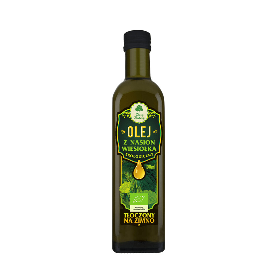 Dary Natury Organic Cold Pressed Evening Primrose Seed Oil 100ml