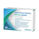 Paracetamolo Zentiva 500 mg, 20 compresse