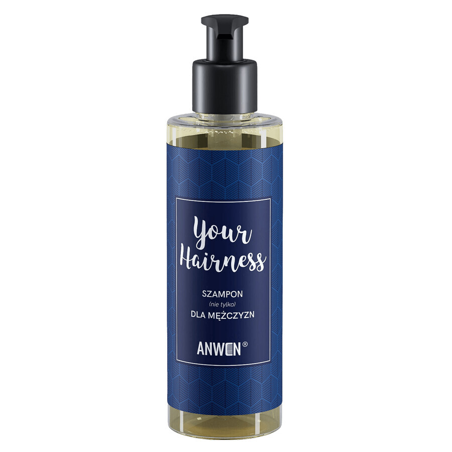 Anwen Your Hairness, șampon (nu numai) pentru bărbați, 200 ml