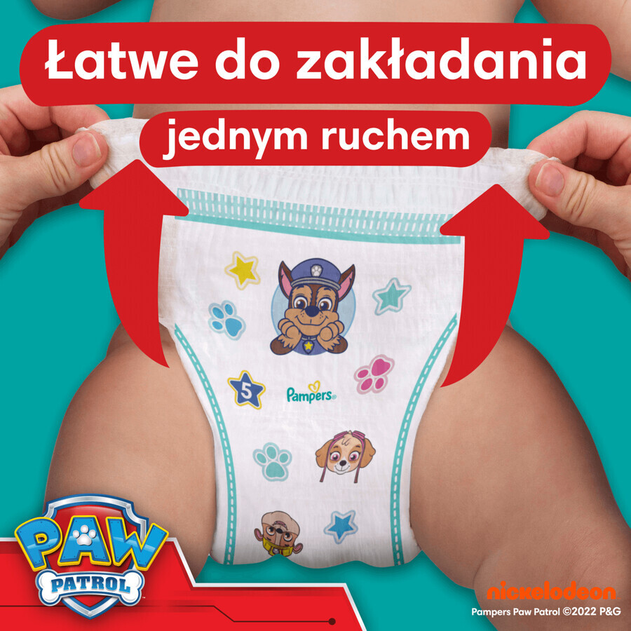 Pampers Pants, couches, Psi Patrol, taille 4, 9-15 kg, 72 pcs