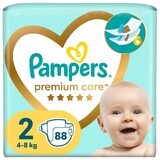 Pampers Premium Care, couches, taille 2, 4-8 kg, 88 pcs