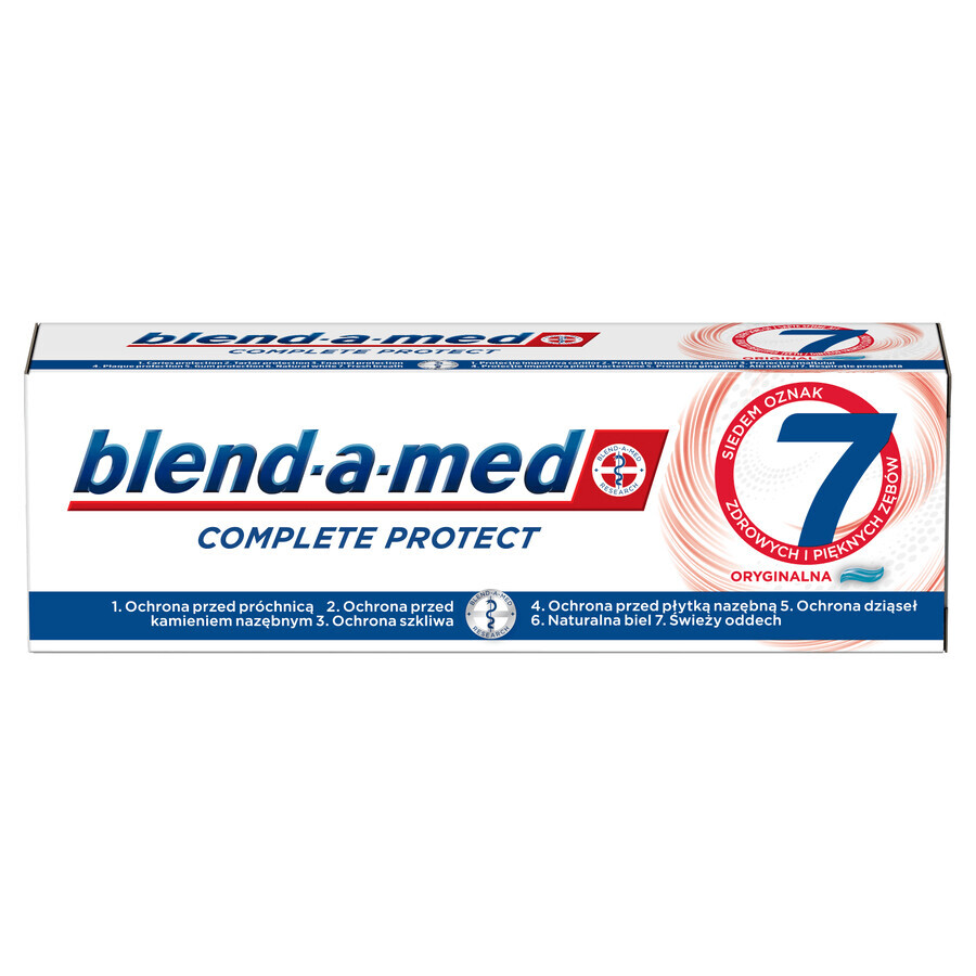 Blend-a-med Complete Protect 7, pastă de dinți, Original, 75 ml