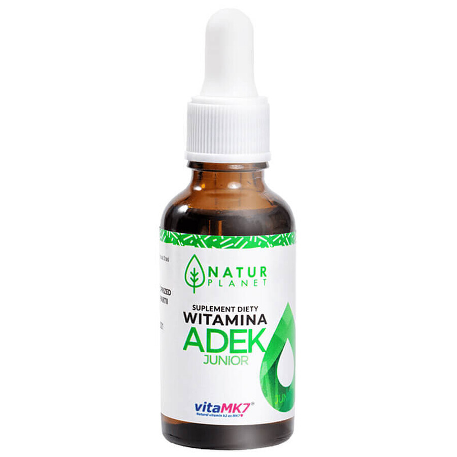 Natur Planet Vitamina ADEK Junior, picături, 30 ml