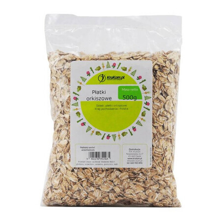 Fulgi de spelt KruKam, 500 g