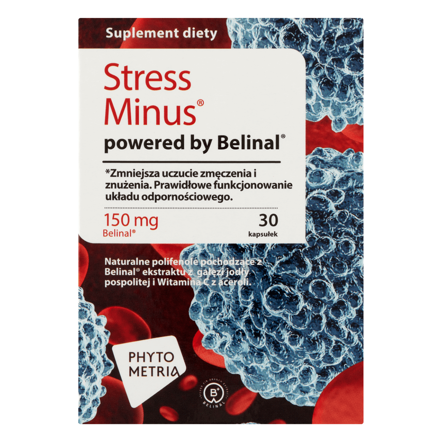 Stress Minus Powered by Belinal, 30 capsule