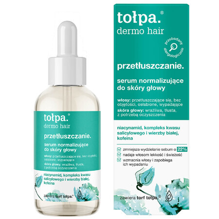 Tolpa Dermo Hair Oily, normalisierendes Serum für die Kopfhaut, 75 ml