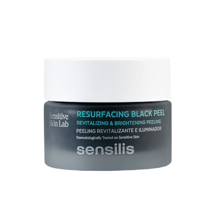 Sensilis Skin Delight Black Peel, exfoliant negru revitalizant, 50 g