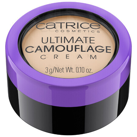 Catrice Ultimate Camouflage Cream, crème anti-cernes, 010 N Ivory, 3 g