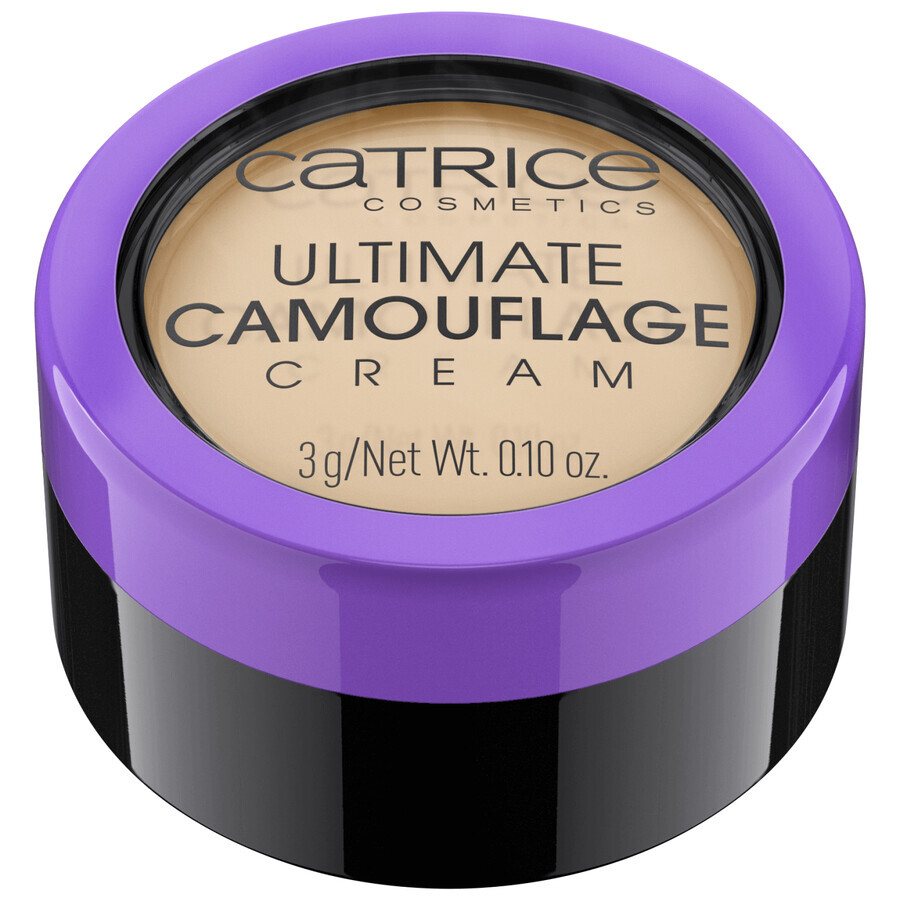 Catrice Ultimate Camouflage Cream, cremă corector pentru față, 015 W Fair, 3 g