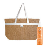 Vichy Capital Soleil Cell Protect, Schutzspray für Gesicht und Körper, SPF 50+, 200 ml + kostenlose Strandtasche