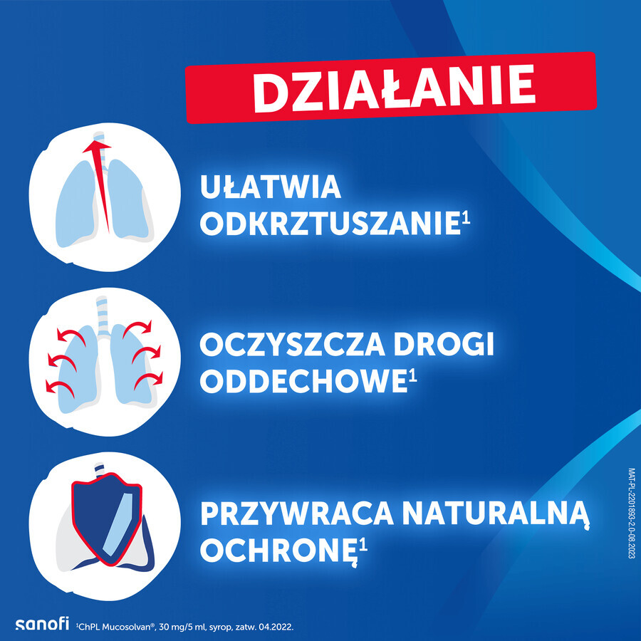 Mucosolvan 30 mg/5 ml, sirop, 100 ml