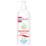 Emolium Dermocare set 3 în 1, loțiune de baie, gel de spălare, șampon, 2 x 400 ml