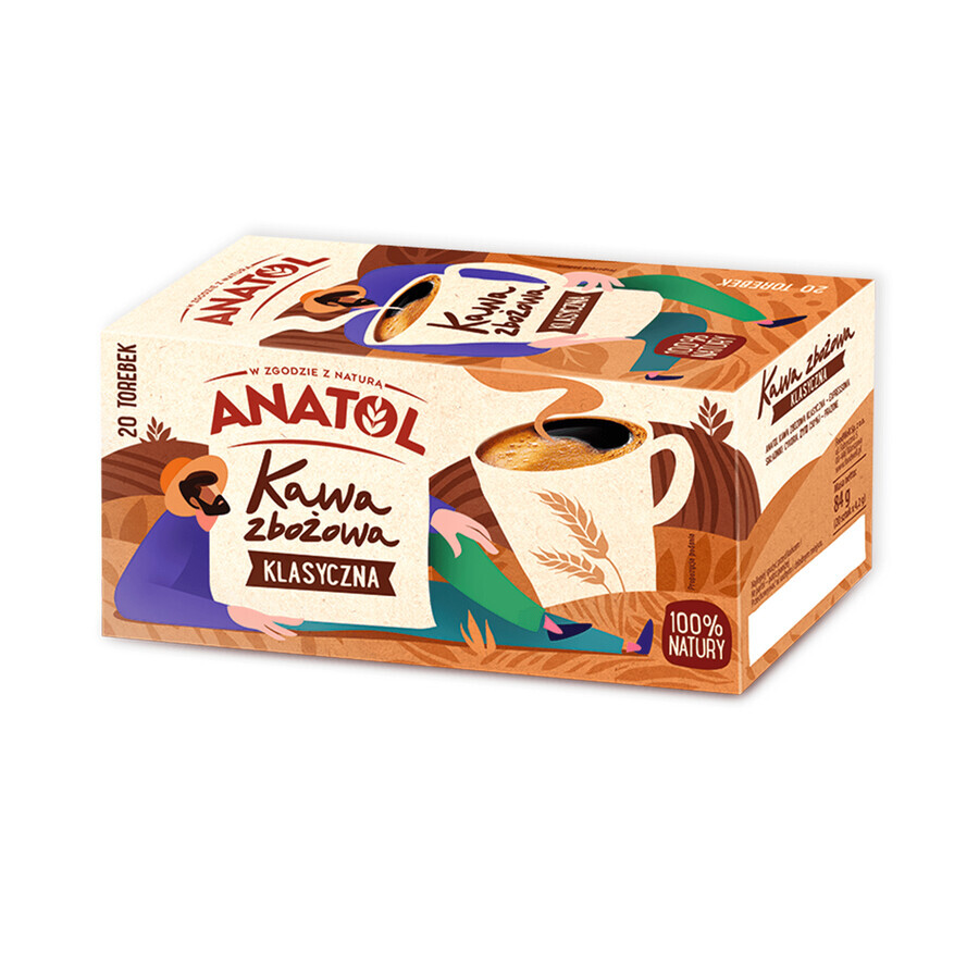 Anatol Cereale Cafea, clasic, 4.2 g x 20 pungi