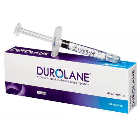 Durolane 60 mg/ 3 ml, seringă 3 ml x 1 fiolă