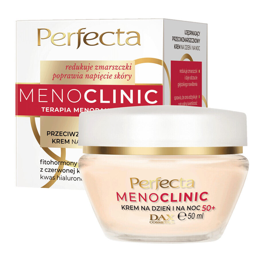 Perfecta Menoclinic, verstevigende anti-rimpel gezichtscrème 50+, dag en nacht, 50 ml