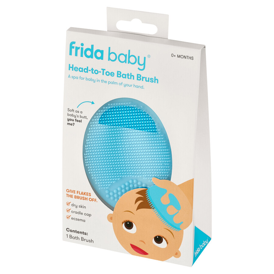 Frida Baby DermaFrida, lavaggio per bambini in silicone, 1 pz.