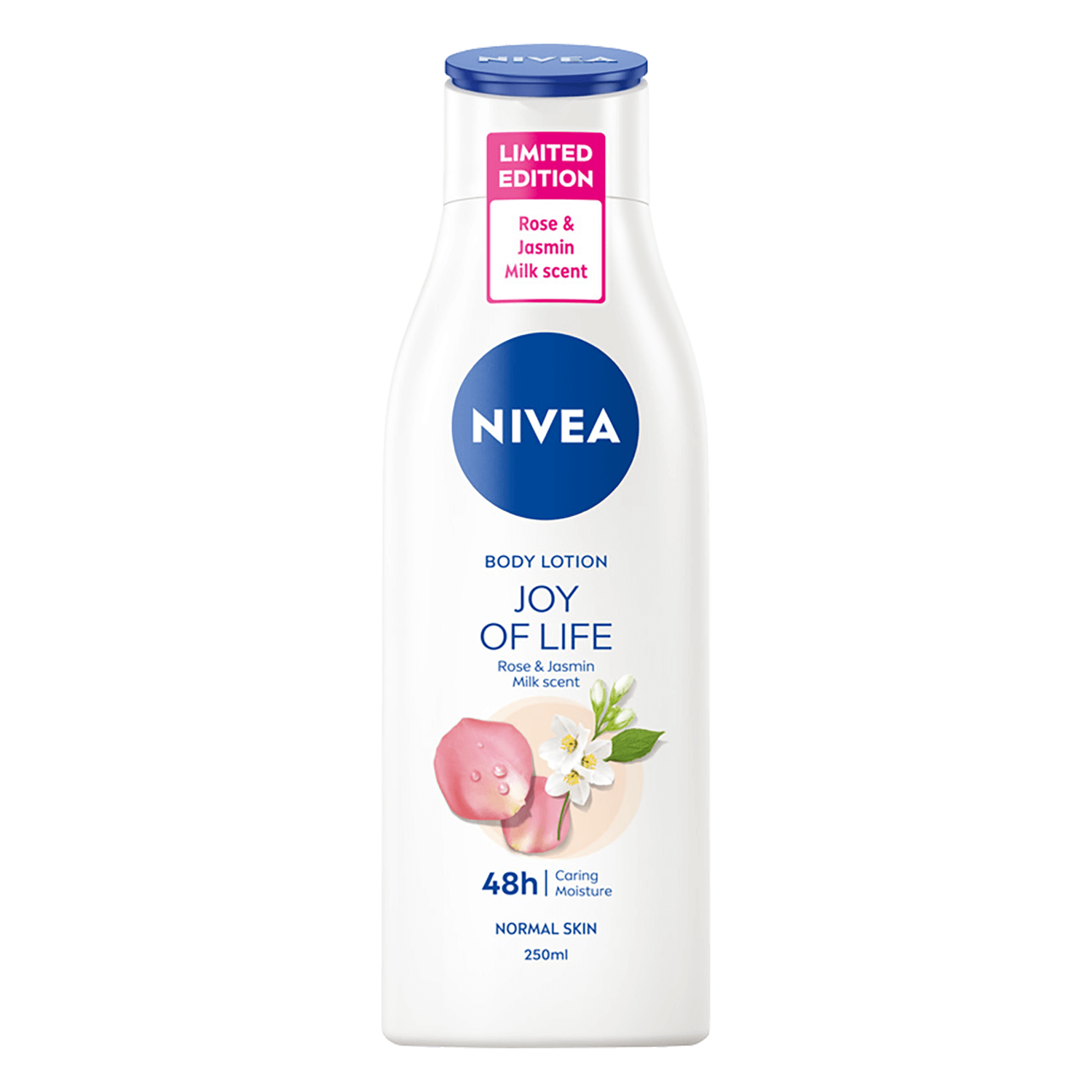 Nivea Joy of Life, Loțiune de corp, trandafir și iasomie, 250 ml