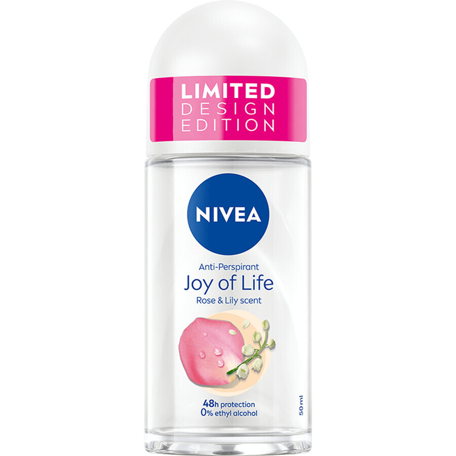 Nivea Joy of Life, roll-on antiperspirant, 50 ml