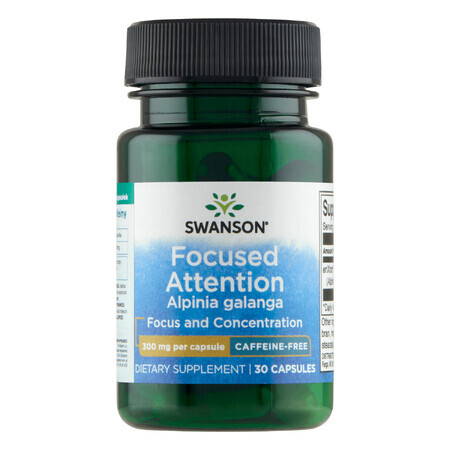 Swanson Focused Attention, 30 capsules